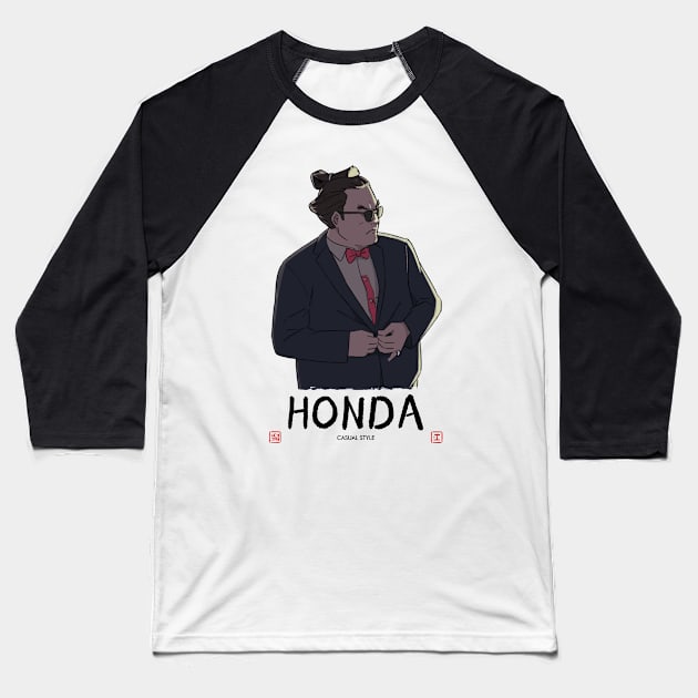 Honda - Casual Style Baseball T-Shirt by HeyJay